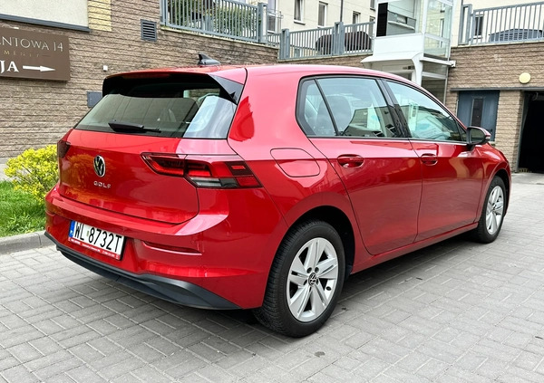 Volkswagen Golf cena 85800 przebieg: 43355, rok produkcji 2022 z Grudziądz małe 211